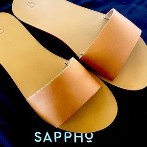 New leather slips ons.